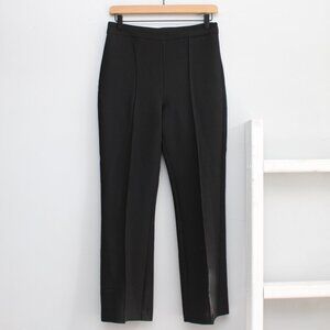 MANGO Women's Black Kick Trousers Flare Pants Size 6 NWT